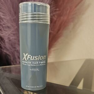 XFusion by Toppik Keratin Hair Fibers  Medium Brown.New, Sealed .98oz